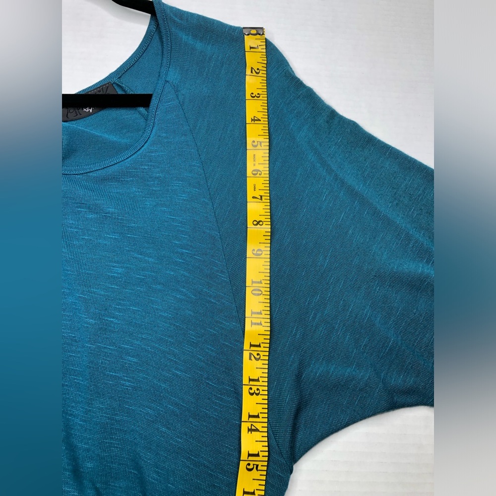 Hypnotik Teal Tie Waist Midi Small Dress - Picture 9 of 9